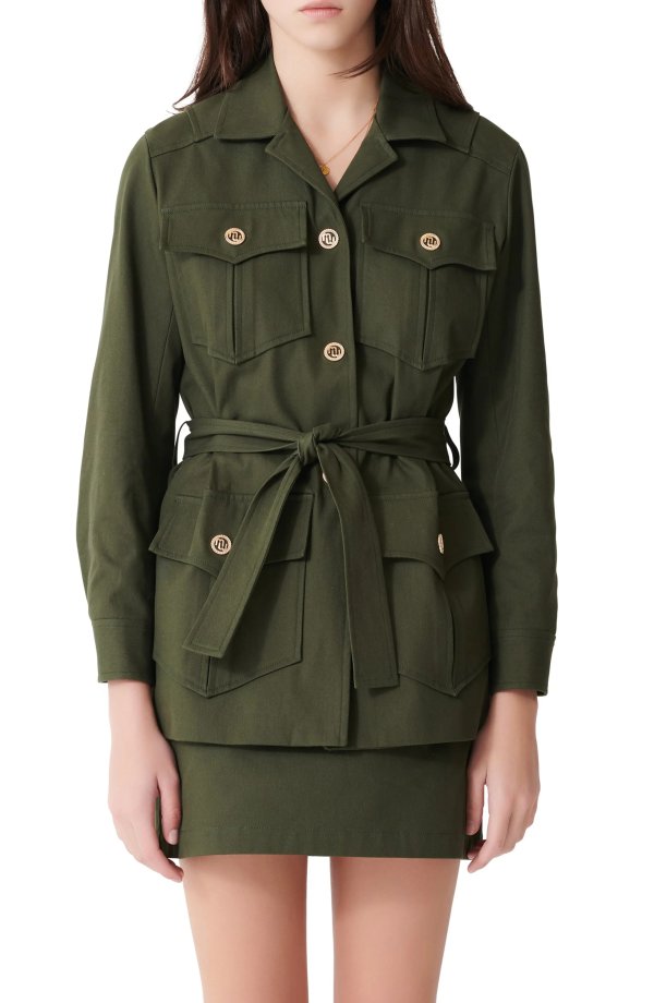 Guesna Military Stretch Cotton Jacket