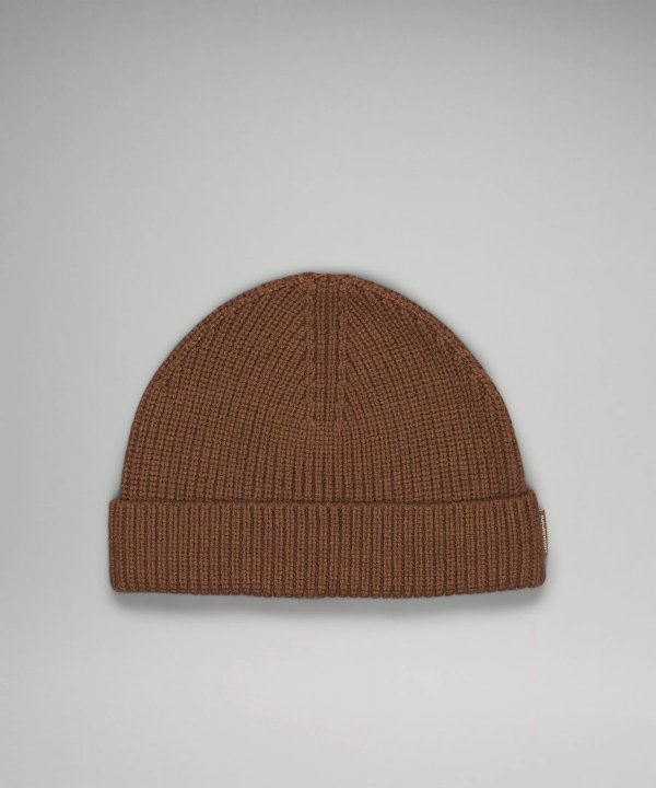 Close-Fit 羊毛针织帽