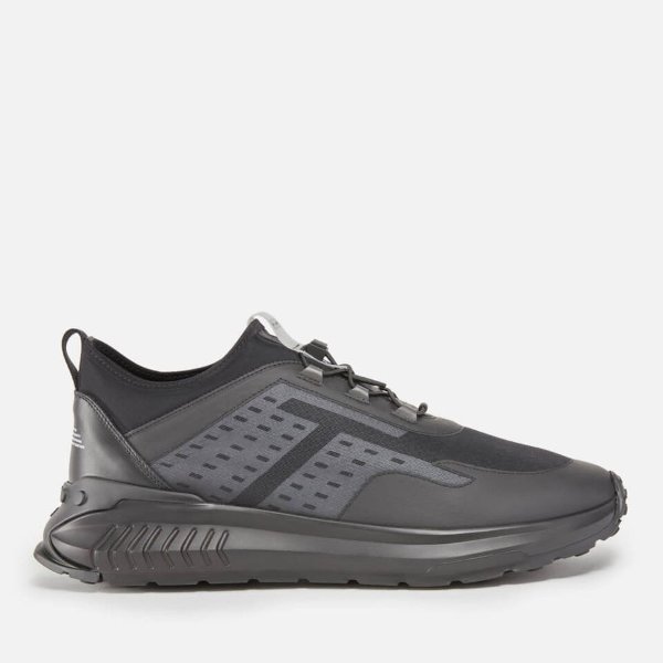 Allac. Running Network Mesh Leather Trainers