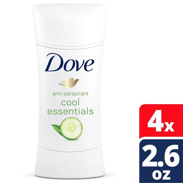 Advanced Care Cool Essentials Antiperspirant Deodorant 2.6oz 4-Pack