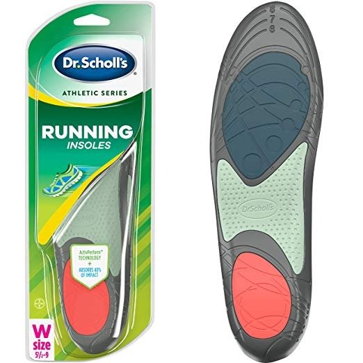 Dr. Scholl’s RUNNING Insoles (Women's 5.5-9) // Absorb Shock and Prevent Common Running Injuries