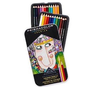 Prismacolor Premier Colored Pencils, Soft Core, 24-Count