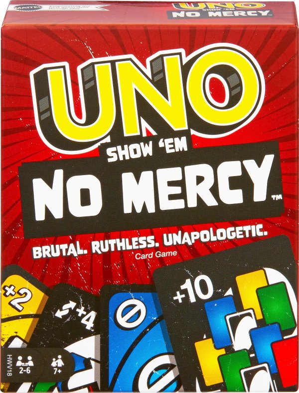 Show ‘em No Mercy Card Game for Kids, Adults & Family Night, Parties and Travel
