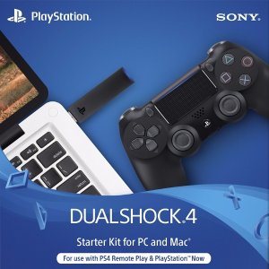 Sony DualShock 4 Wireless Controller Starter Kit