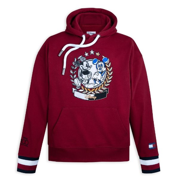 Mickey Mouse Pullover Hoodie for Adults by Tommy Hilfiger – Disney100