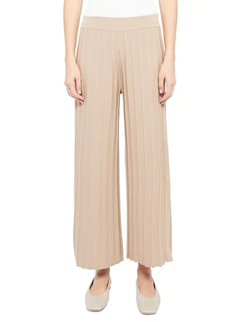 Wide Ribbed Pants