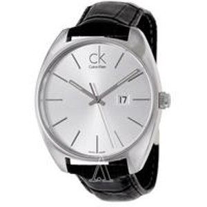 Calvin Klein Exchange 男式不锈钢 时尚腕表，型号 K2F21120