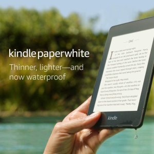 史低价：Kindle Paperwhite 电子书阅读器, 2倍防水设计+柔和背光灯
