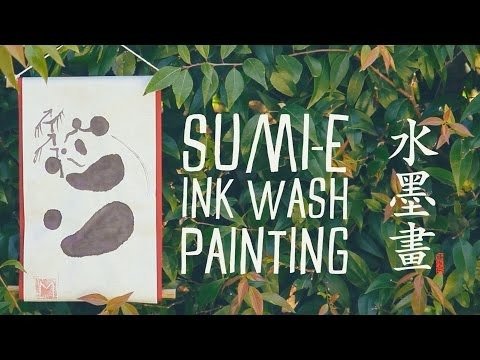Sumi-e Ink Wash Painting Ages 9-16+