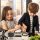 Munchkin Grown Ups Table Toddler Dining Set, Featuring Stainless Steel Utensils, Grey
