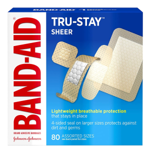 Band-Aid Brand Tru-Stay Sheer Strips Adhesive Bandages