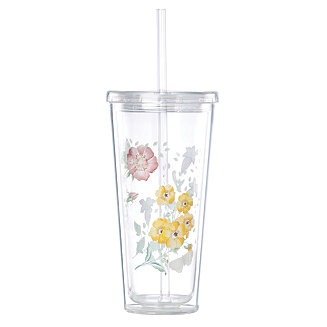 Butterfly Meadow Tumbler with Straw, Macy's Exclusive