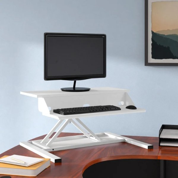 West Wick Height Adjustable Standing Desk Converter