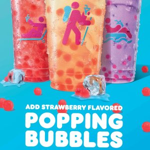 New Release: Dunkin Donuts Strawberry Popping Bubbles