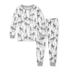Zebra Herd Snug Fit Organic Toddler Pajamas