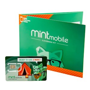 Mint Mobile 8GB每月流量包 + 无限短信通话时长