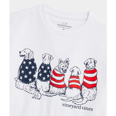 Boys' Americana Dogs T恤