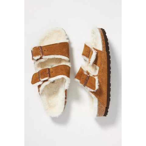 BirkenstockArizona 毛毛拖鞋