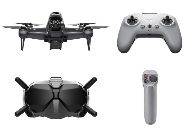 DJI FPV Combo with Motion Controller - First-Person View Drone Quadcopter UAV with 4K Camera, S Flight Mode, Super-Wide 150° FOV, HD Low-Latency Transmission, Emergency Brake and Hover - Newegg.com