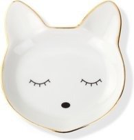 Pet Shop by Fringe Studio Cat Face Ceramic Tray, Small - Chewy.com