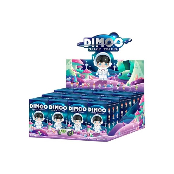 DIMOO太空系列盲盒手办 整盒含12个