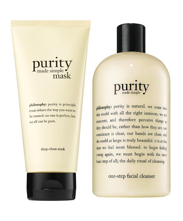 Purity Made Simple 16-oz. One-Step Facial Cleanser & 6-oz. Deep Cleansing Mask