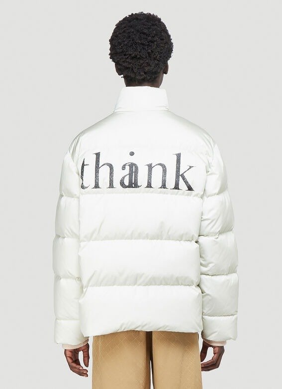 Think Thank Down Jacket in White