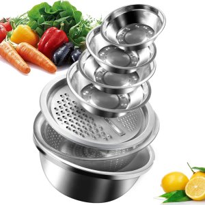 Natome Multifunctional Stainless Steel Basin Grater