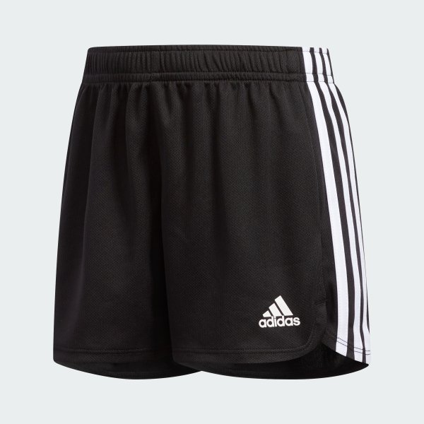 adidas 3-Stripes Mesh Shorts (Extended Size) Kids'