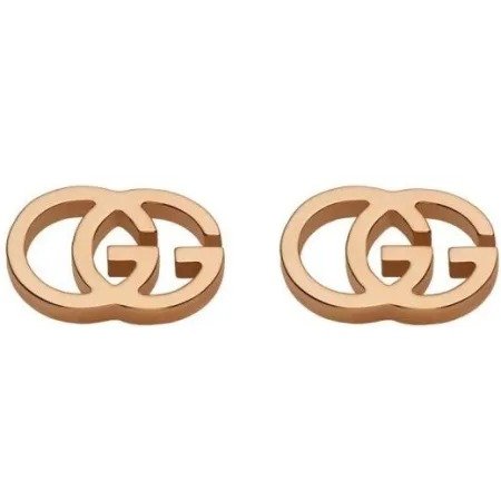 Running G 18K Rose Gold Stud Women's Earrings YBD09407400300U