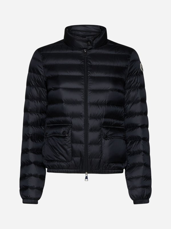 Lans quilted nylon down jacket