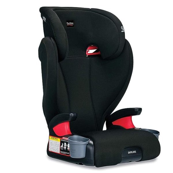 Skyline 2-Stage Belt-Positioning Booster Car Seat, Dusk - Highback and Backless Seat
