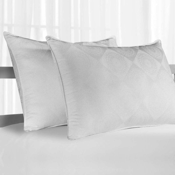 Comfortably Platinum Pillow, 2-pack