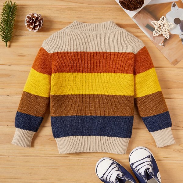 Baby Boy School Stripes Sweaters