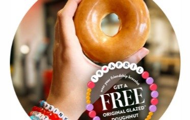 仅限今日！Krispy Kreme 免费领甜甜圈！超好吃神仙甜品！仅限今日！Krispy Kreme 免费领甜甜圈！超好吃神仙甜品！
