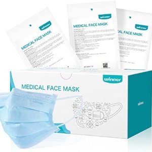 Winner Blue Disposable Face Mask with Earloop