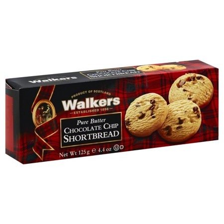 Pure Butter Shortbread Cookies, Chocolate Chip, 4.4 Oz