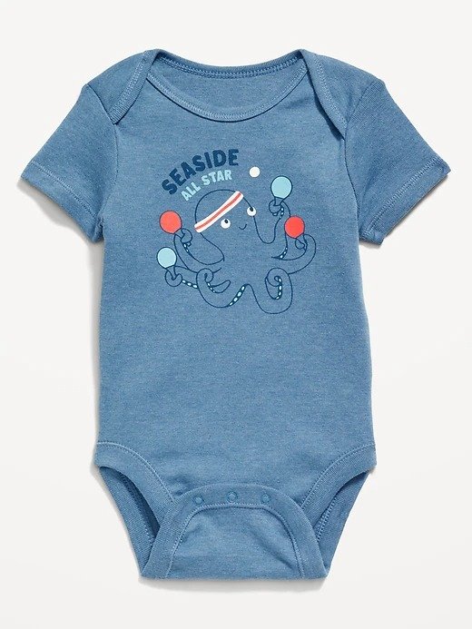 Unisex Short-Sleeve Graphic Bodysuit for BabyReview Snapshot4.9Ratings Distribution