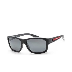 Prada Linea Rossa Men's Sunglasses SKU: PS01WS-UFK07H-59 UPC: 8056597529655
