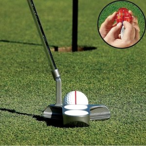 Line M Up Pro Precision Golf Ball Alignment and Identification Tool with Sharpie Mini