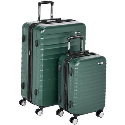 AmazonBasics Premium Hardside Spinner Two or Three Piece Luggage Set