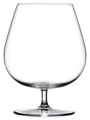 2-Piece Transparent Cognac Glass Set