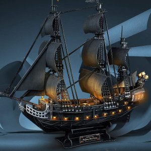 Cubicfun 3D 安妮的复仇号海盗船拼搭套装