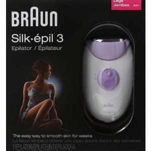 Braun Series 3-3170 Silk Epil Epilator (Purple) 1 Count