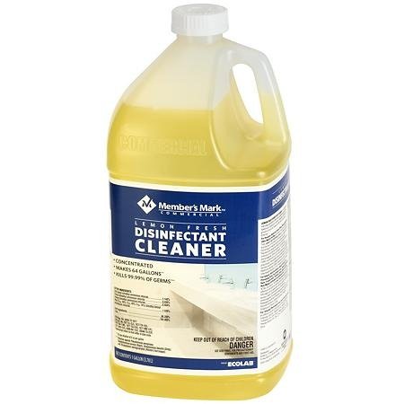 Commercial Lemon Fresh Disinfectant Cleaner (1 Gallon) - Sam's Club
