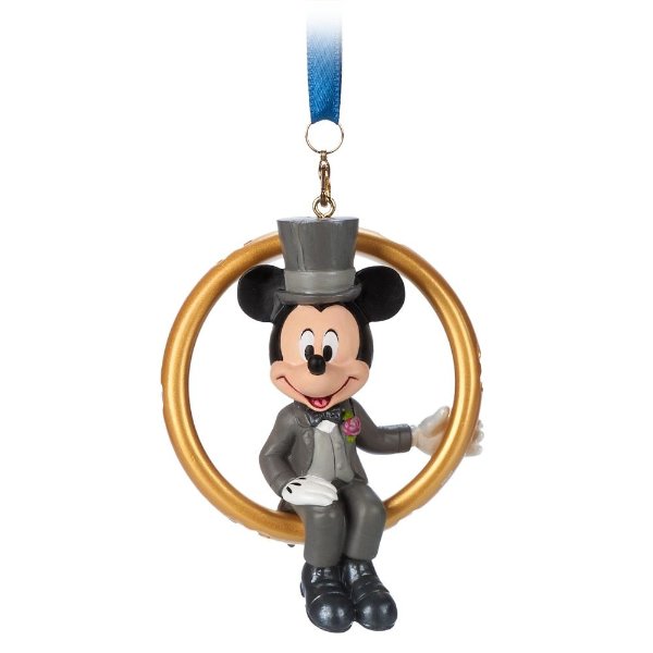 Mickey Mouse Wedding Ring Ornament | shopDisney