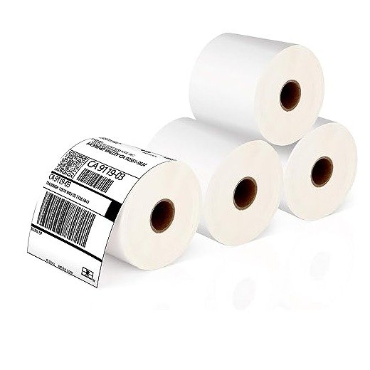 Thermal Shipping Labels 4x6-350 Labels(4 Rolls)