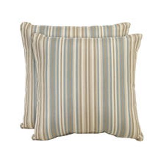 allen + roth Set of 2 Sunbrella UV-Protected Outdoor Accent Pillow