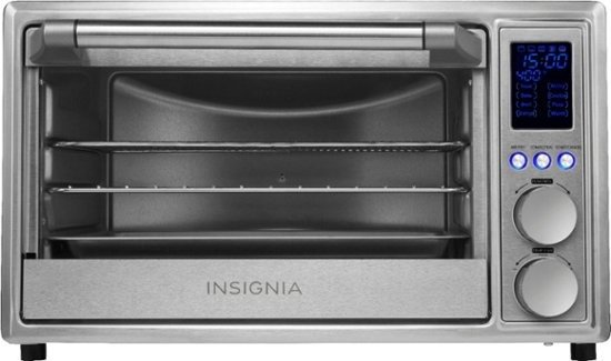 - 6-Slice Toaster Oven Air Fryer - Stainless