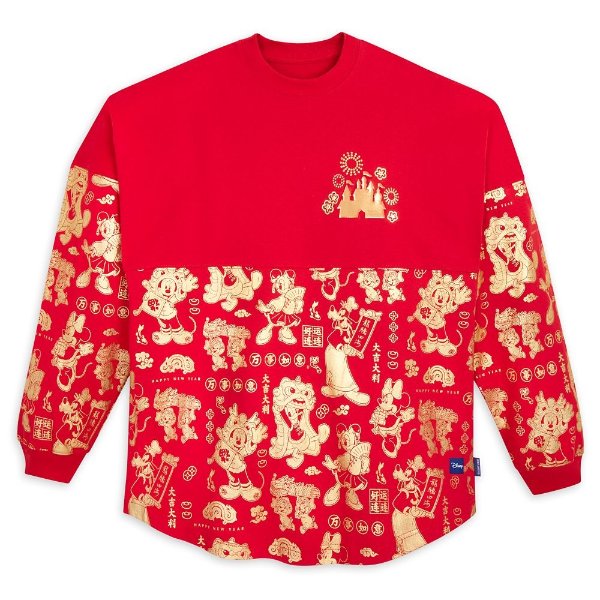 Mickey Mouse and Friends Spirit Jersey for Adults – Lunar New Year 2024